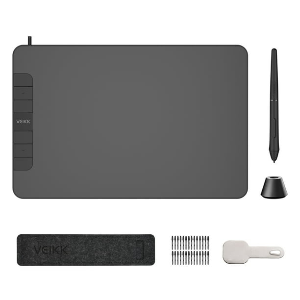 VEIKK VK640 Graphics Drawing Tablet 6 x 4 inch Active Area 8192 Levels