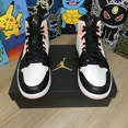 thumbnail image 4 of Size 11.5 - A i r-Jor-dan 1 Mid Crimson Tint, 4 of 6
