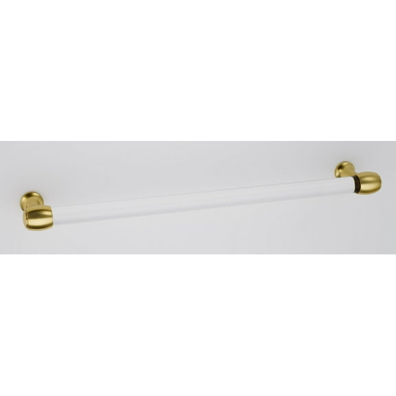 Alno D870-18 Royale Acrylic 18" Center To Center Large Cabinet Handle / Drawer Pull -