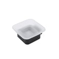 thumbnail image 1 of Porta Jabon para Baño Rubinett Cuadrado Negro Mate Acero Inoxidable, 1 of 3