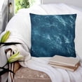 thumbnail image 4 of Dark Blue Nautical Decorative Pillowcase 26''x26'', Ocean Beach Coastal Seaside Throw Pillow Covers Soft Cushion Case for Couch Sofa Bedroom Living Room, Pillowcase Boho Decor, 4 of 8