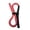 Red rope black grip, variant on SDFGTstore Golf Swing Trainer Rope Golf Power Resistance Trainer Golf Practice Supply