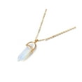 thumbnail image 3 of Natural Handmade Point Necklace Hexagon Chain Pendant Necklace Crystal For Woman, 3 of 11