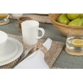 thumbnail image 2 of Kouboo Rattan Beige Napkin Rings 4 Pack, 2 of 12