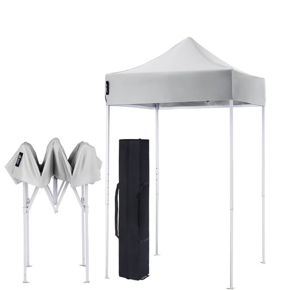 American Phoenix 5x5 ft White Pop up Canopy Tents Portable Commercial Fair Shelter