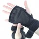 thumbnail image 3 of Toystoory Guantes de entrenamiento de tela para gimnasio, protectores de manos, muñecas y palmas, 1 par de guantes deportivos de medio dedo. Gimnasios en casa SG, 3 of 6