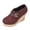 Rouge, variante sur Chaussures Décontractées à Plateforme Compensée pour Femmes, à Enfiler, Légères, Style Mary Jane, Confortables, Bottines Basses à la Cheville, Noires, Taille 8