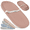 Rose, variant on Jool Baby Waterproof Baby Changing Pad - Easy to Clean, Lightweight & Portable - Large Foam Cushion for Comfort (Sage)