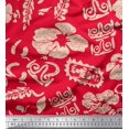 thumbnail image 1 of Soimoi Rayon Fabric Flower Artistic Print Fabric by Yard 42 Inch Wide, 1 of 3