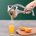 thumbnail image 5 of Exprimidor manual resistente, exprimidor de cítricos de aleación de aluminio for naranja y limón, prensa manual fácil de limpiar, 5 of 5