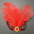 thumbnail image 4 of Christmas Day Cocktail for Women Sequins Headpiece Headband 192ts Headwear Red, 4 of 5