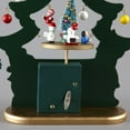 thumbnail image 3 of Kurt Adler 11.5-Inch Musical Santa and Snowman Table Piece, 3 of 6