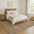 thumbnail image 7 of Addison Rugs Mayfield Premium Machine Washable Transitional Stripe Beige Rectangle Rug, 3' x 5', 7 of 7