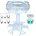 thumbnail image 2 of Carrier Liquor Dispenser Drinking Tool,6 Shot Glass Dispenser Glass Dispenserand Holder Multiple Shot Pourer Exquisite Design, 2 of 8