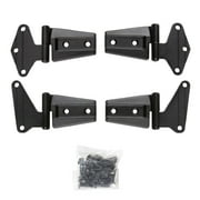 Smittybilt Door Hinges 07-18 Wrangler JK 2/4 DR Black