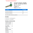 thumbnail image 2 of Front Outer Tie Rod End - Compatible with 2001 - 2010 GMC Sierra 2500 HD 2002 2003 2004 2005 2006 2007 2008 2009, 2 of 2