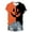 Orange_1, variant on Godom Halloween Shirts for Women Graphic Letter Print T Shirt Short Sleeve Tees Tops