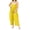 Yellow#20261, variant on pstuiky Wide Leg Jumpsuits for Women Dressy Solid Color Sleeveless V-Neck Casual Romper with Pockets Casual Loose Adjustable Straps Women Overalls Trendy Summer Outfits Clothes