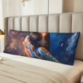 thumbnail image 4 of KLL Ultra Soft Microfiber Body Pillow Cover/Pillowcases 20"x54" with Hidden Zipper Closure-Night Sky Turtle, 4 of 5