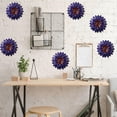 thumbnail image 5 of Fareti Metal Flower Wall Decor, Rustic Modern Daisy Flowers Outdoor Indoor Metal Wall Art Hanging Sculptures for Farmhouse Bathroom Kitchen Living Room Garden Patio, 5 of 6