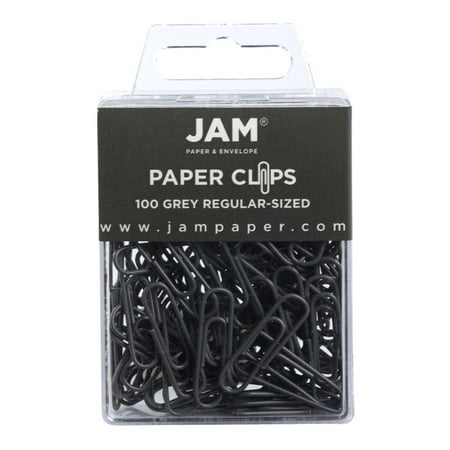 UPC: 0602815015325 | JAM Standard Paper Clips  Gray  100/Pack  Small 1 Inch