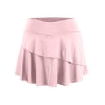 thumbnail image 6 of UoCefik Womens Tennis Skirt Crossover Golf Skorts Skirts Lightweight Athletic Skirt with 3 Pockets Workout Pickleball Pink S, 6 of 7