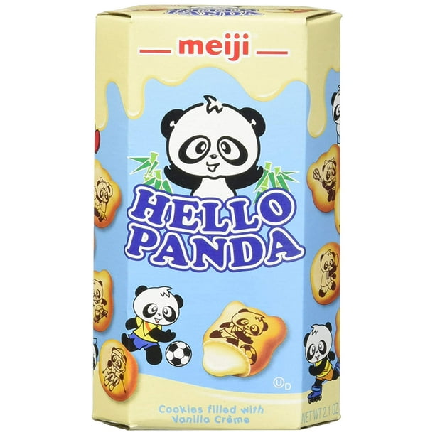 Meiji Hello Panda Cookie, Vanilla, 2.1 Ounce (Pack of 10)