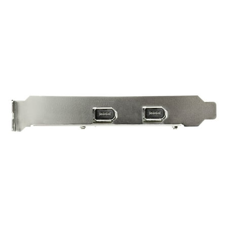 2ポート FireWire 400増設PCI Expressカード PCIe接続IEEE1394a互換アダプタ Windows Mac対応 スターテック StarTech.com 2年保証