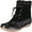 Black, variant on Womens Navy Breathable Insulated Lace-Up Water Resistant Lined Fabulous Round Toe Block Heel Zip-Up Duck Boots 10 M