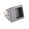 thumbnail image 3 of Car Interior Front Center Console Cup Holder Coin Holder for BMW E46 1998-2004 Gray, 3 of 6