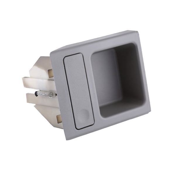 Portavasos para consola central delantera Interior de coche, portamonedas para BMW E46 1998-2004, gris