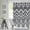 Black and White Geometric Patterns, variant on Shower Curtain,Fabric Shower Curtains Sets for Bathroom,Southwest Aztec Geometry Bath Curtain,Grey White Minimalist Art Curtain with 12 Hooks 72x72 Inches