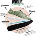 thumbnail image 5 of DOGO Wedge Sneakers for Women - Handmade and Vegan Leather Platform Sneakers for Women, Unique Chunky Sneakers Bamboo Lover Design, Size 9, 5 of 5