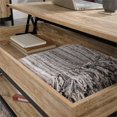thumbnail image 3 of Pemberly Row Industrial Lift-Top Coffee Table with Hidden Storage and Metal Frame, Milled Mesquite, 3 of 17