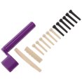 thumbnail image 6 of FUTUREORYY Guitar String Kit Folk Guitar String Winder Saddle and Nut Bridge Pin Assorted Color 1 Set, 6 of 8