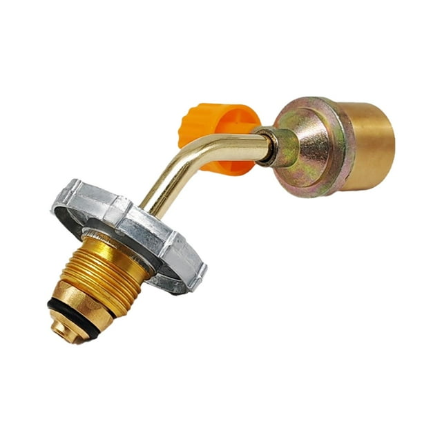 Gas Tank Refill Adapter Gas Bottle Filling Valve for Barbecue Picnic Outdoor Cola Adaptador de recarga del tanque de gasolina