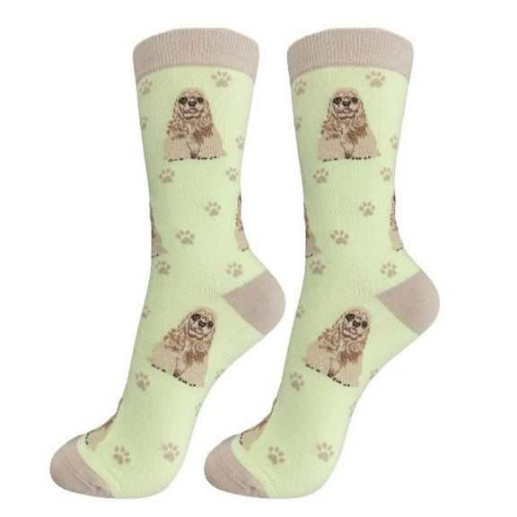 Cocker Spaniel Dog Breed Socks Unisex Sock Daddy by E&S Pets - One Size Fits Most