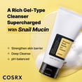 thumbnail image 2 of Gel limpiador COSRX Advanced Snail Mucin 150 ml para piel seca, 2 of 8