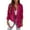 Rose Red, variant on PRETTYGARDEN Blazers for Women Oversized Business Casual Fall Fashion Long Sleeve Open Front Work Office Suit Jackets