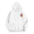 thumbnail image 5 of Arlun Cute Highland Cow Hoodies Sweatshirt for Women Funny Letter Printed Drawstring Pullovers Long Sleeve Loose Fit Casual Comfort Graphic Print Hooded Tops with Pockets 3-White XL, 5 of 7