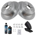 thumbnail image 2 of TRQ Rear Ceramic Brake Pad & Rotor Kit w/Chemicals for 14 Toyota Highlander BKA15883 Fits select: 2014 TOYOTA HIGHLANDER HYBRID LIMITED/LTD PLATINUM, 2 of 6