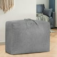 thumbnail image 5 of HomeDM Clearance! Comforter Storage Bags, Moving Comforter Blanket Storage Bags Closet Organizers and Storage Containers for Clothes with Strong Handles&Zippers for Bedding Pillow, 5 of 5
