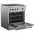 thumbnail image 4 of Marco 30-inch Gas Range Stainless Steel, 4 Burners 37,000 BTU, 4.32 cu.ft. Convection Oven, 4 of 5