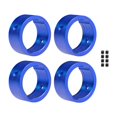 thumbnail image 5 of 4 Pieces RC Car Drive Cup Sleeves Spare Parts Replace Parts for 1/5 DIY Accs Blue, 5 of 8