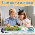 thumbnail image 2 of Libros de pegatinas CREATIVETREES, 6 juegos para niños pequeños de 3 a 6 años, 2 of 8