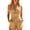 Khaki, variant on Womens Sleeveless Shorts Belted Romper,Plunging V-Neck Romper,Summer Outfit High Waist Slim Romper with Pocket,Navy Women's S-XXL