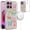 Butterfly Paradise, variant on For Moto G 5G 2025/2026 / G PLAY 2026 Fashion Printed Magnetic Design Hybrid Case - Purple Roses