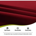 thumbnail image 4 of Cortina opaca de color sólido 25 * 40 pulgadas rojo vino Xemadio HMHZ696-6, 4 of 6