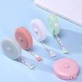thumbnail image 4 of 150cm/59inch Measuring Tape Body Plain Color Measuring Tape Sewing Supplies Retractable Measuring Tape for Measuring Length, Chest, Waist etc. Tailor Measuring Tape, 4 of 9