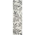 thumbnail image 2 of SAFAVIEH Martha Stewart Charleston Floral Wool Runner Rug, Cement, 2'3" x 8', 2 of 5
